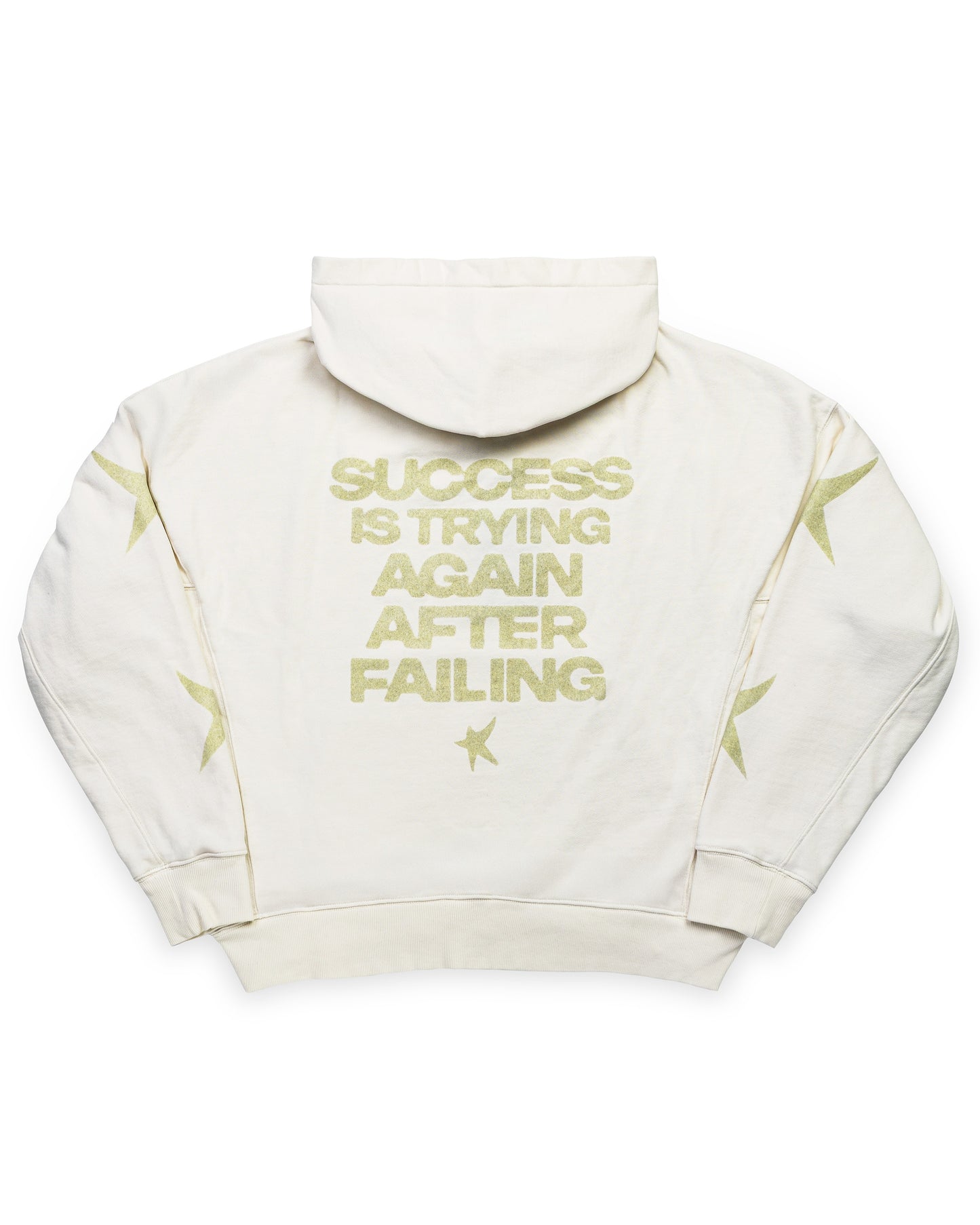 White Success Hoodie