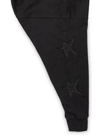 Sudadera con capucha negra azabache