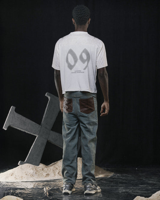 Double Knee Washed Jeans