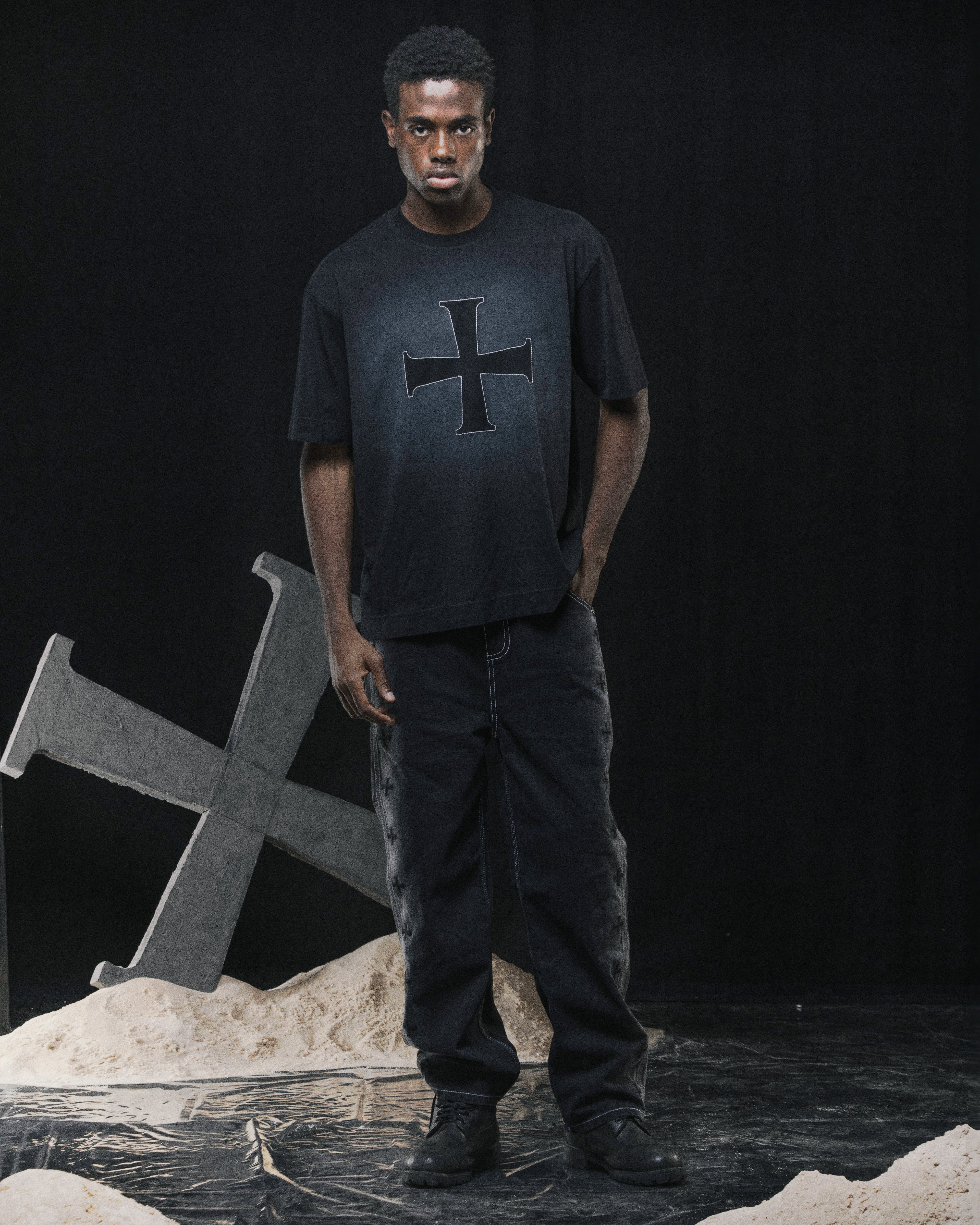 Fade Cross Tee