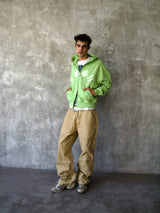 Lime Zip Up
