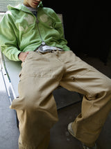 Lime Zip Up