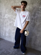 No Flags White Tee