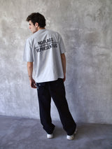 No Flags Grey Tee