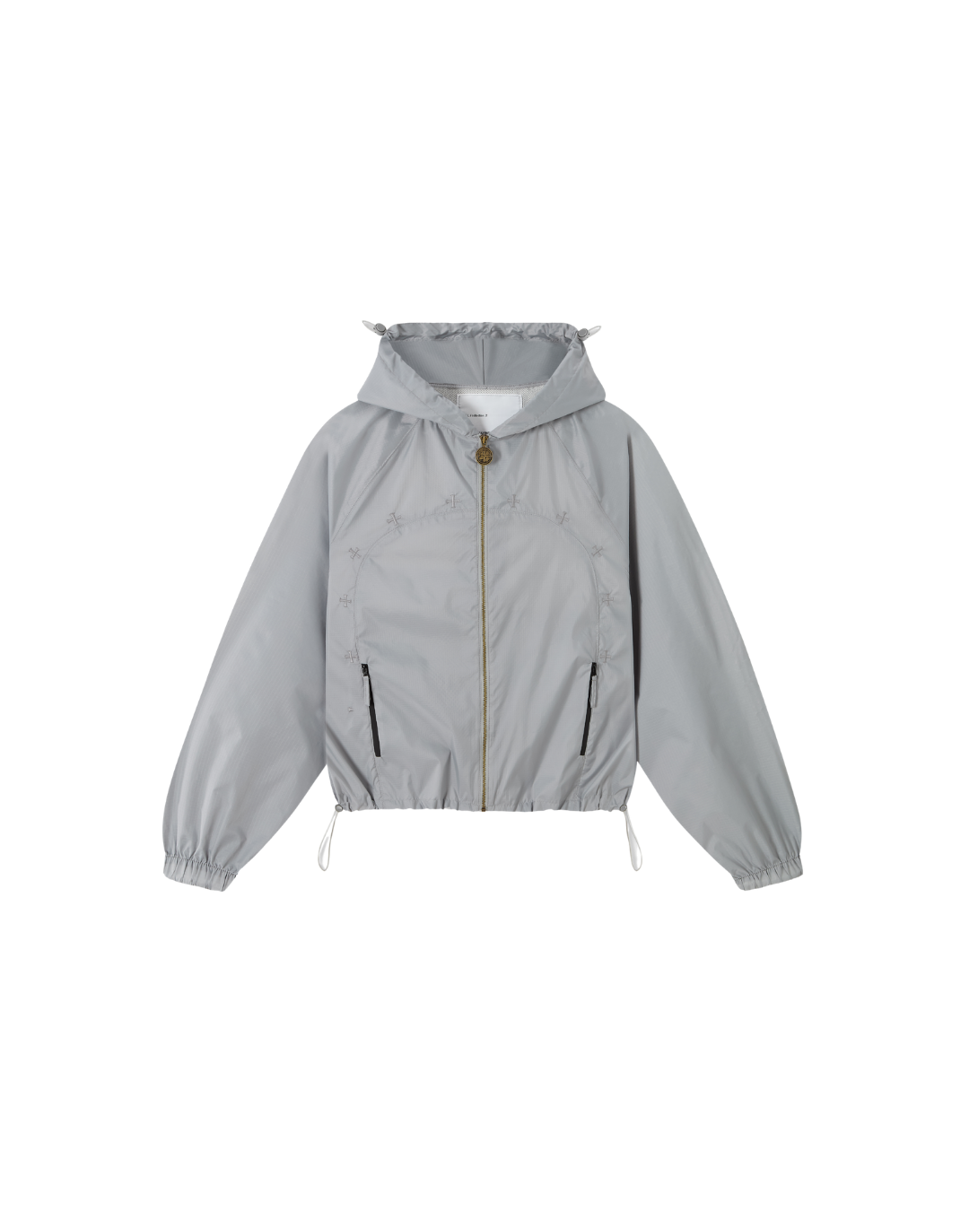 Grey Armour Windbreaker