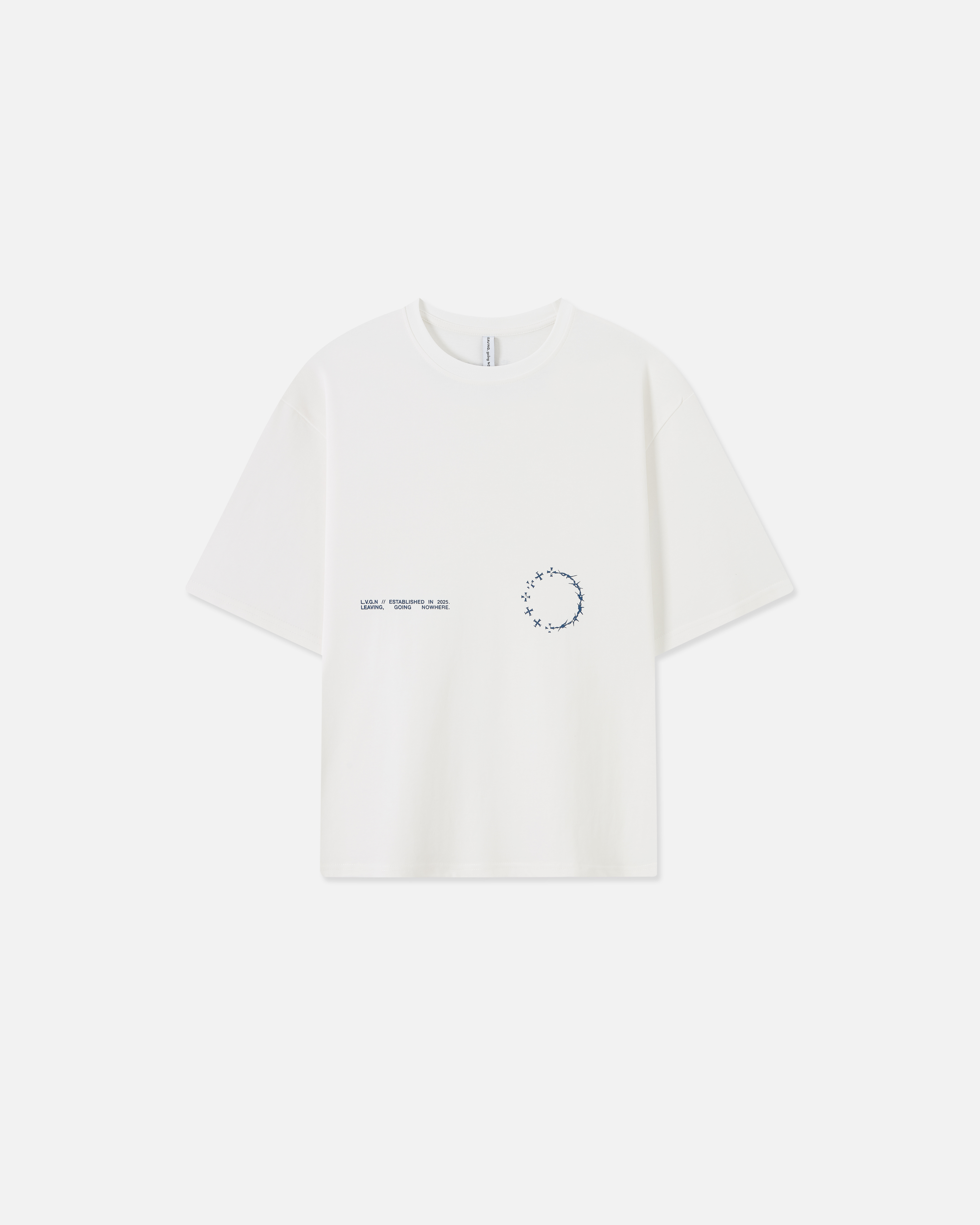 WHITE ENDLESS TEE