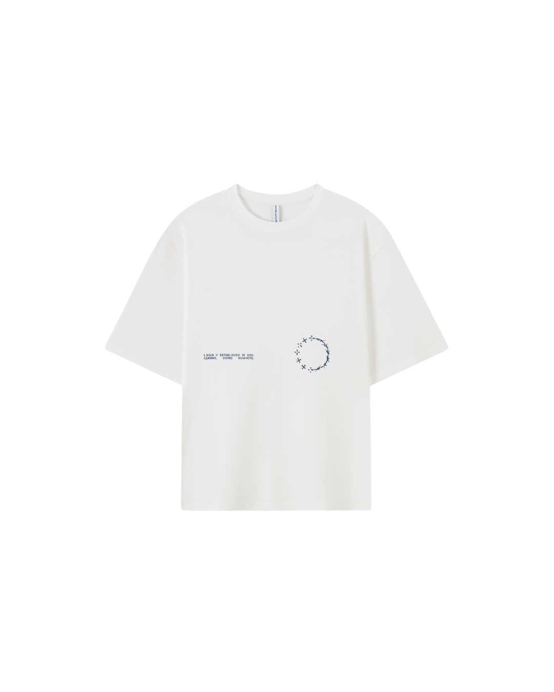 WHITE ENDLESS TEE