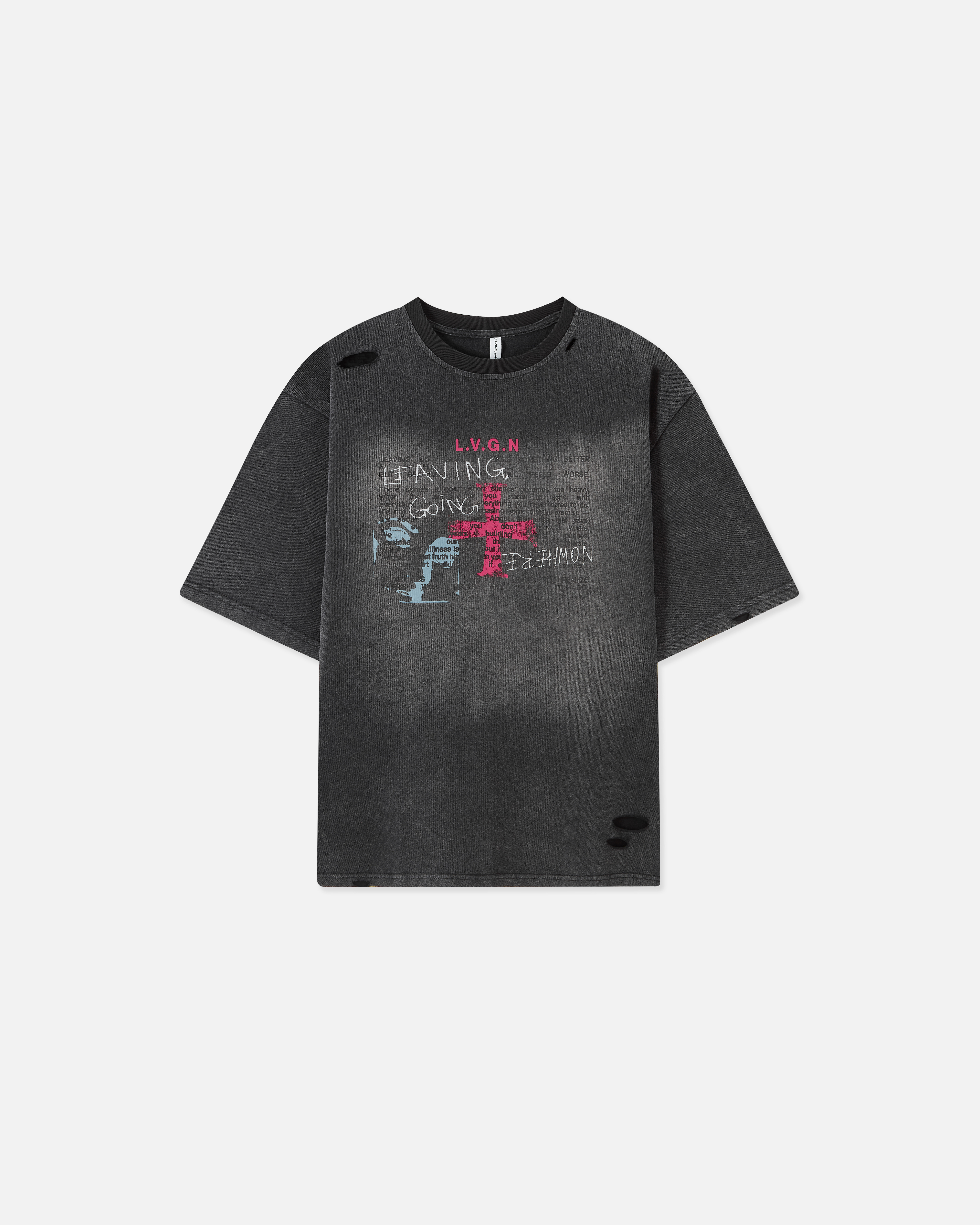 SCRIPTURE TEE GREY