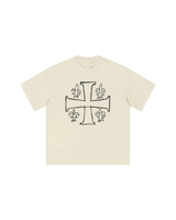 Beige Sketch Tee