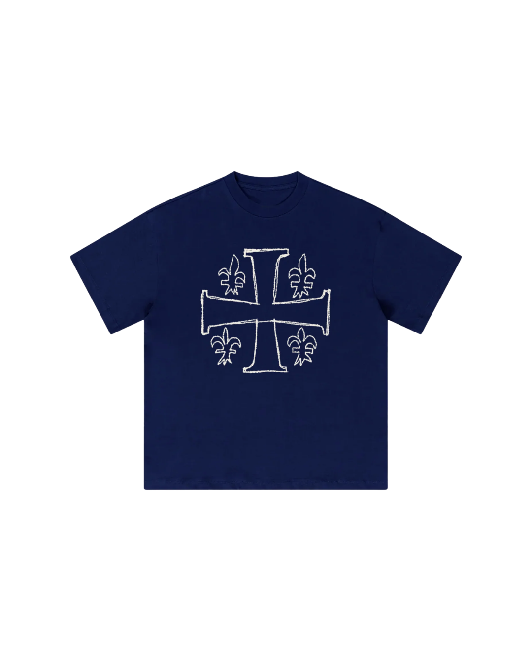 Navy Sketch Tee