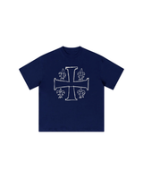 Navy Sketch Tee