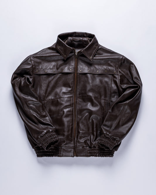 Chocolate Leather Jacket