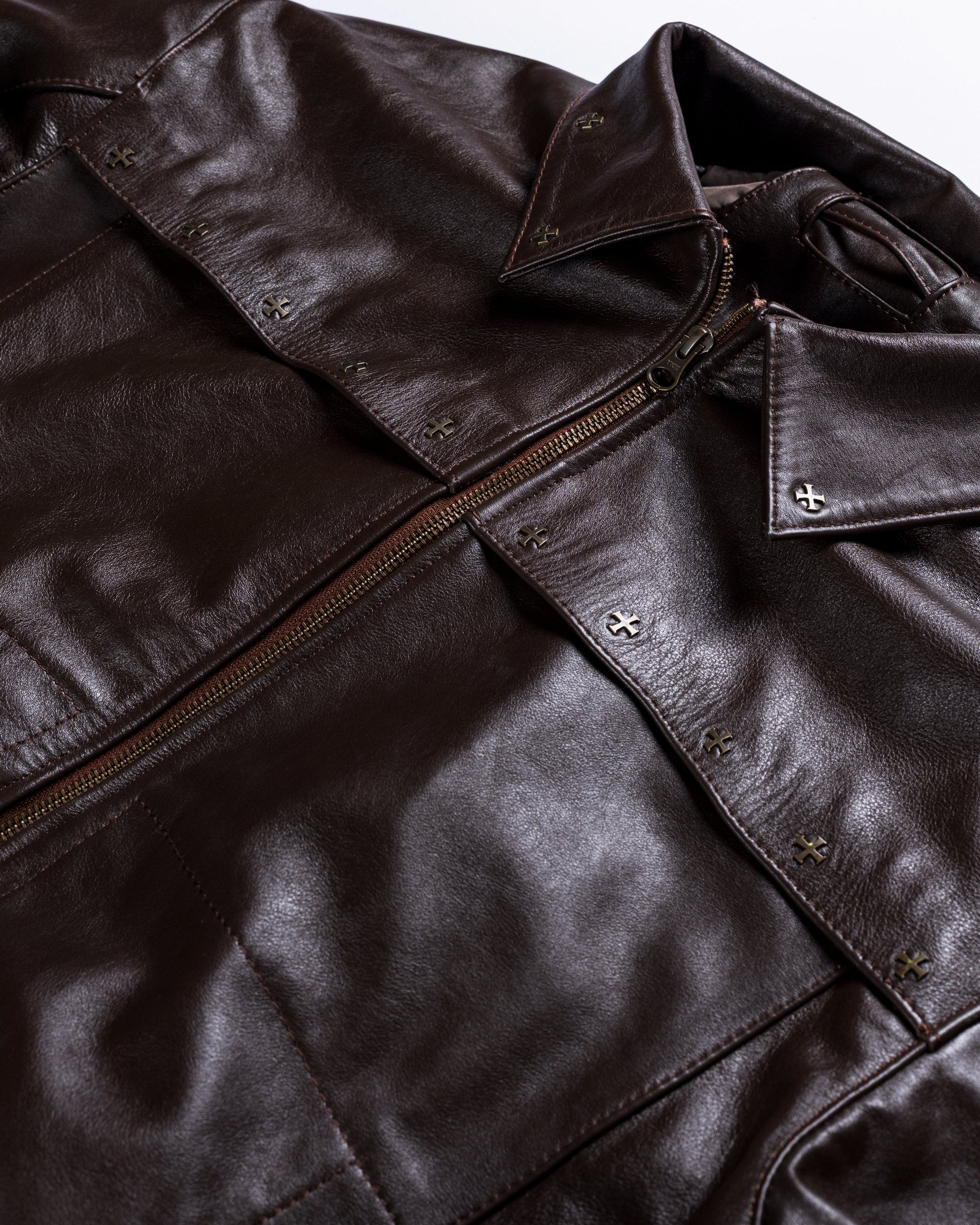 Chocolate Leather Jacket