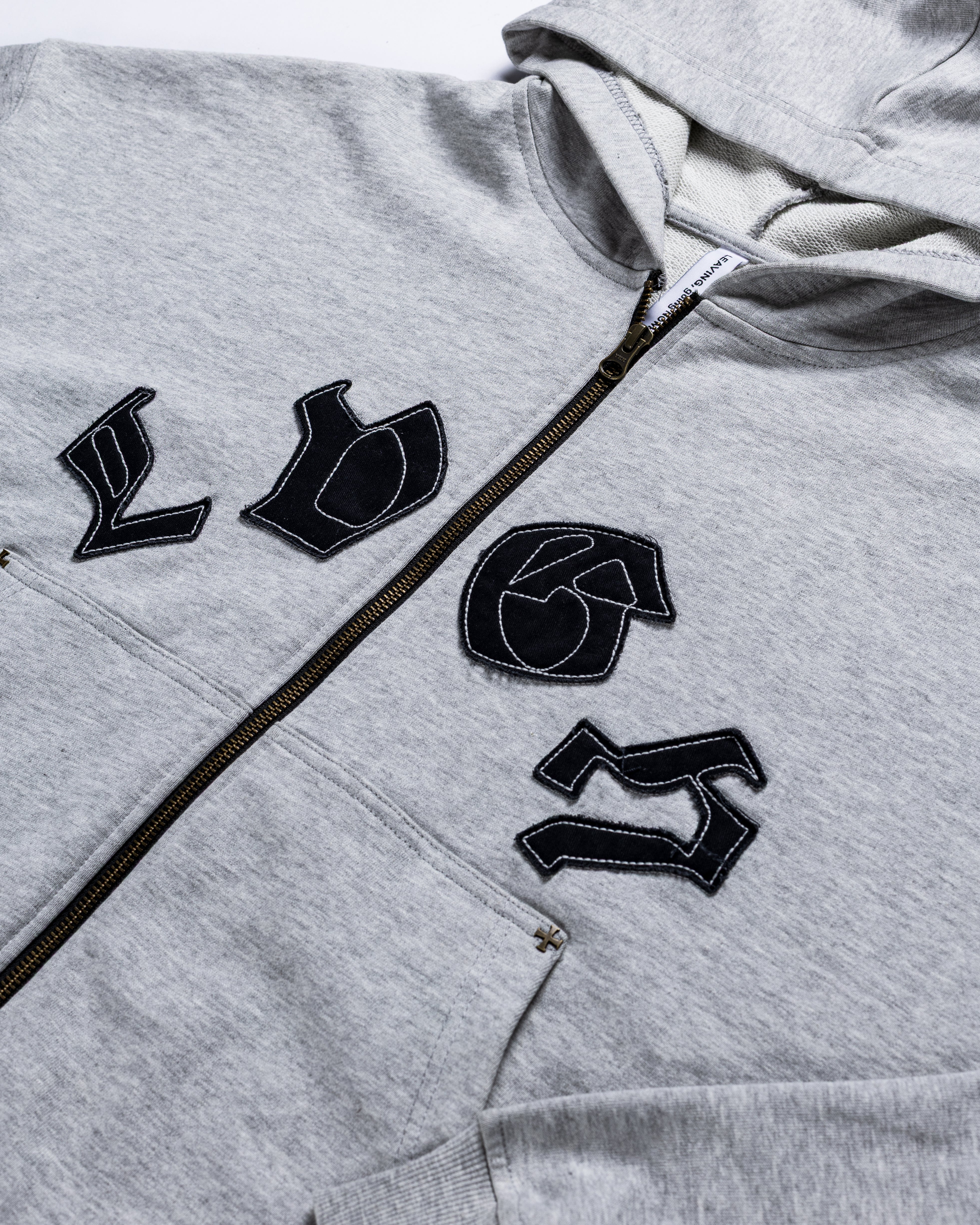 Grey LVGN Zip Up