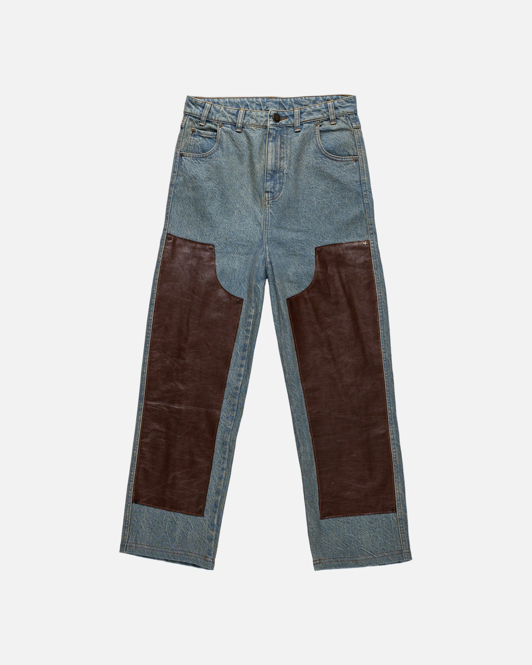 Double Knee Washed Jeans