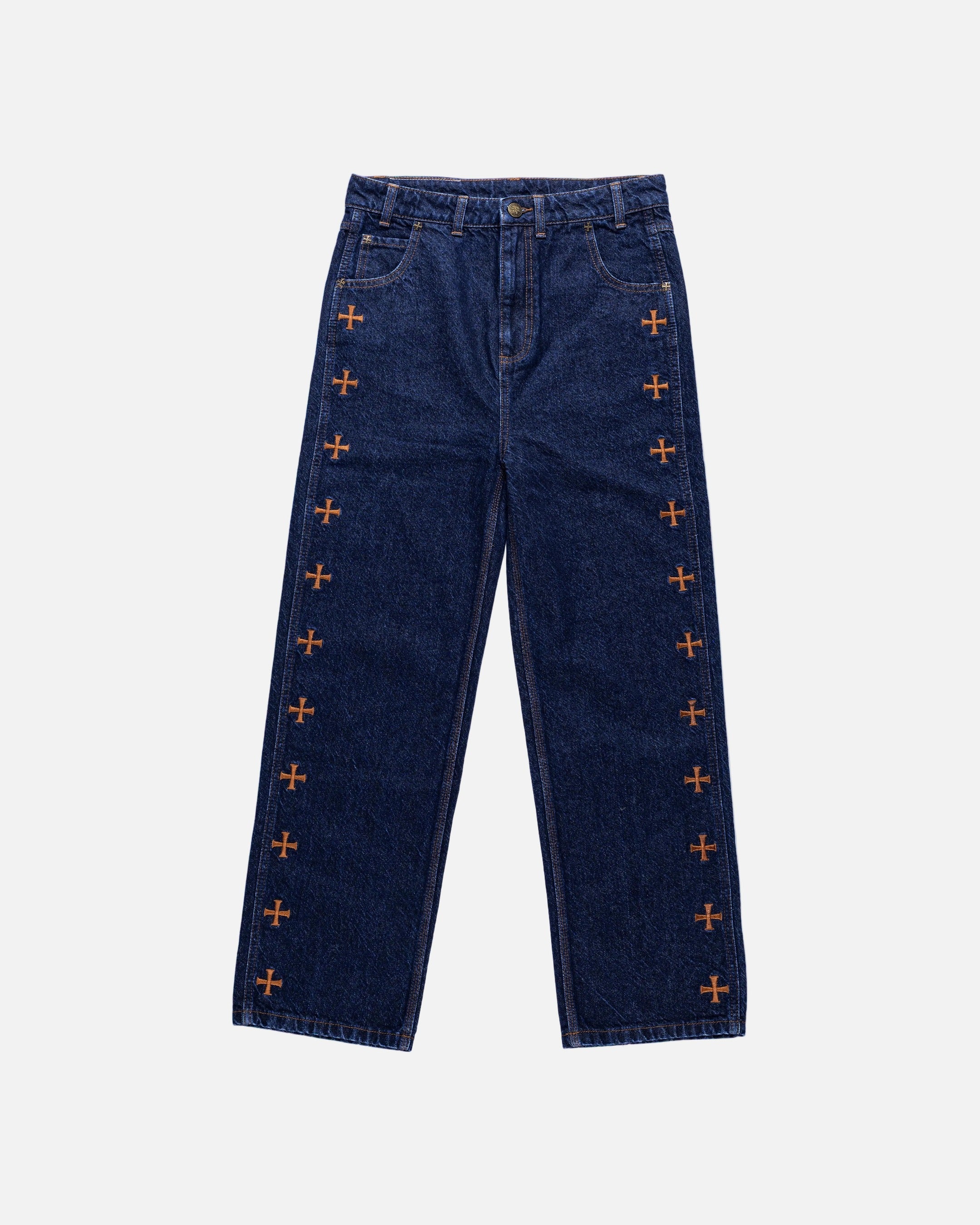 Raw Fade Cross Denim