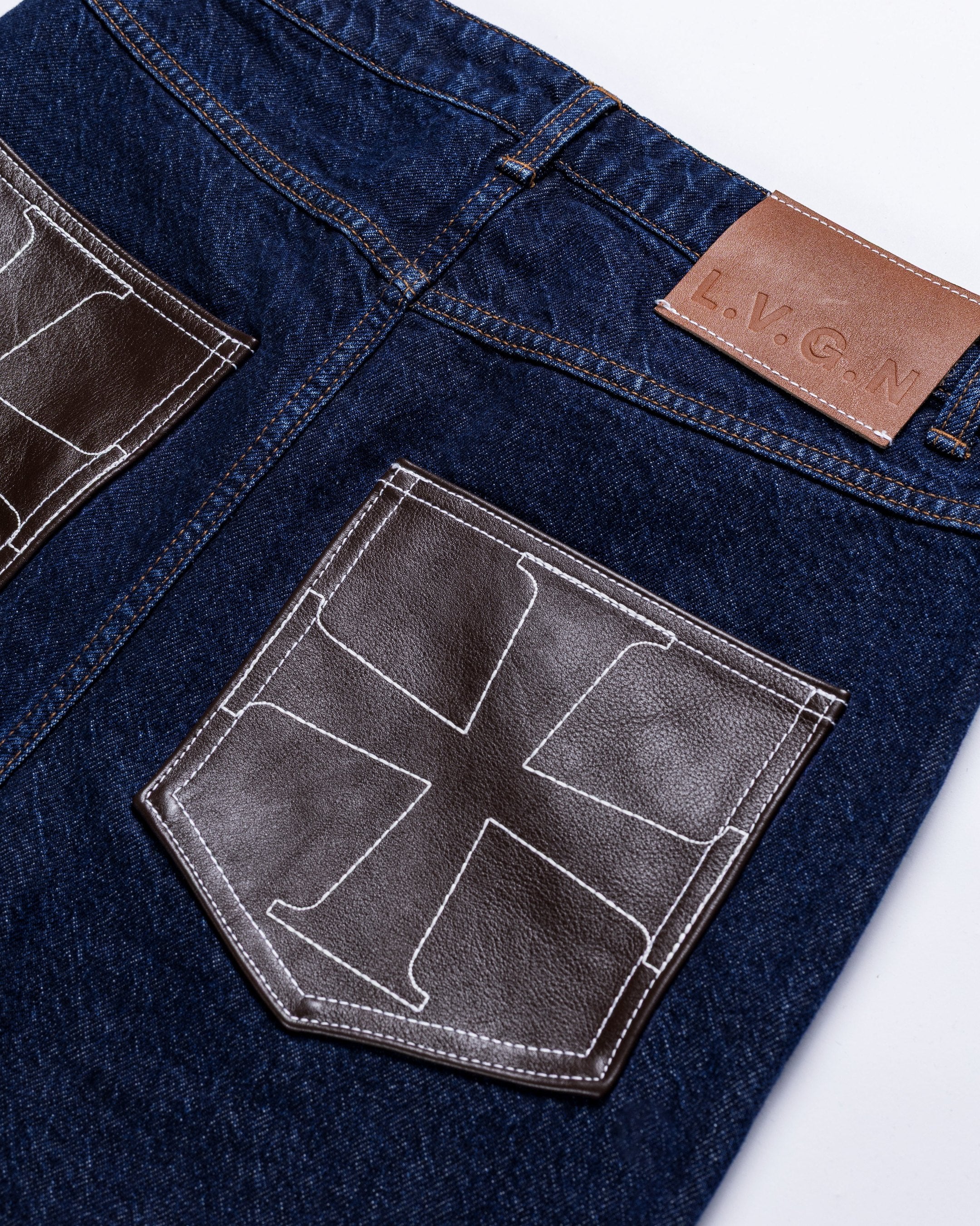 Raw Fade Cross Denim