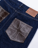 Raw Fade Cross Denim