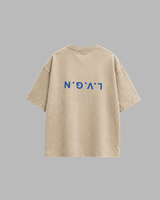 SCRIPTURE TEE BEIGE