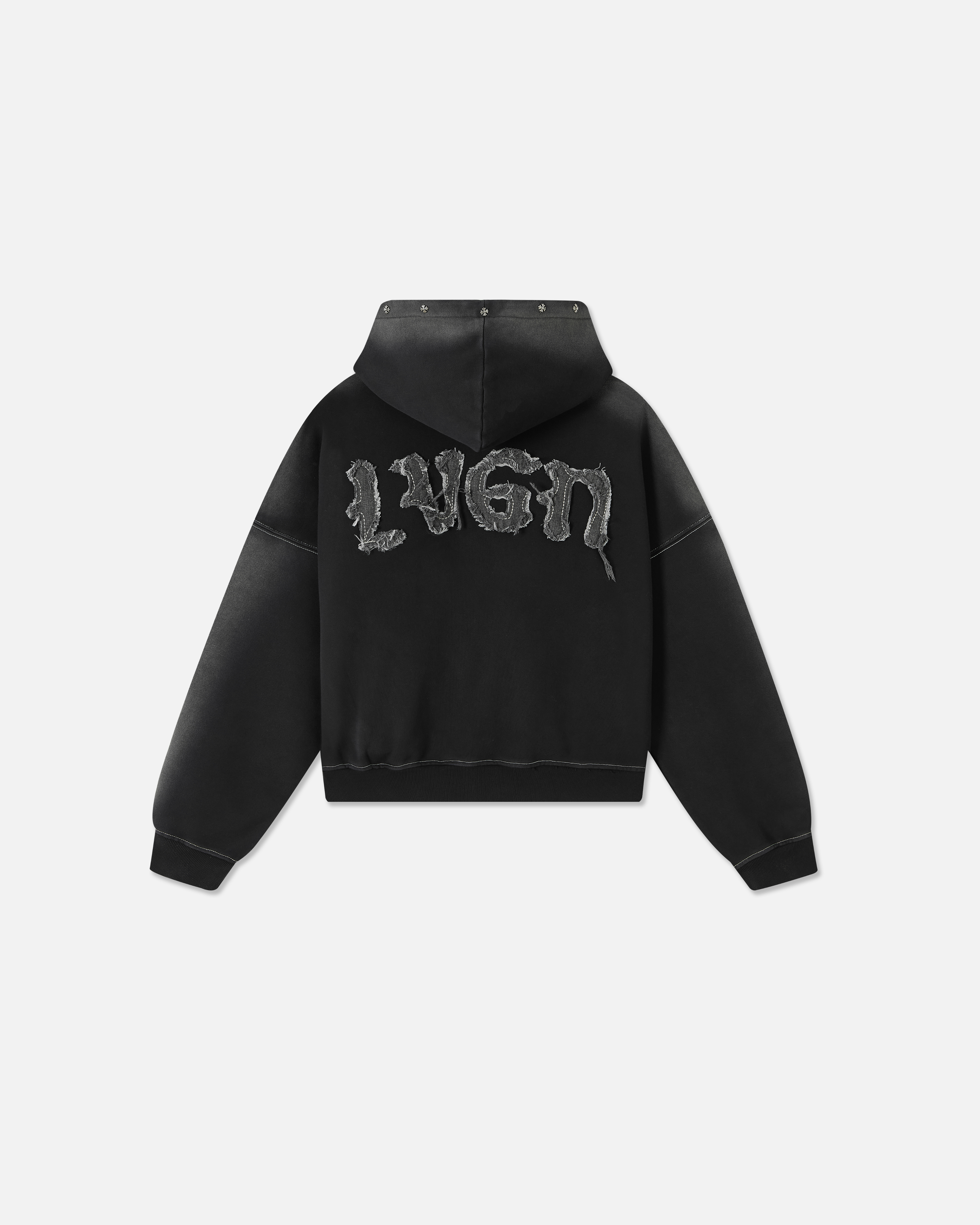 BLACK FADE HOODIE