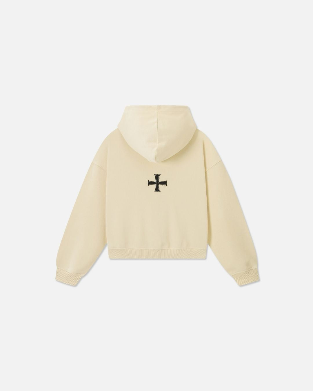 Cream Zip Up
