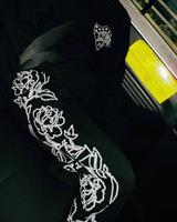 Black Heraldic Sweatpant