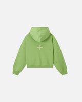 Lime Zip Up