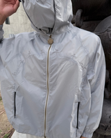 Grey Armour Windbreaker