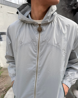 Grey Armour Windbreaker