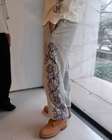 Grey Heraldic Sweatpant