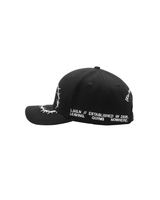 BLACK ENDLESS CAP