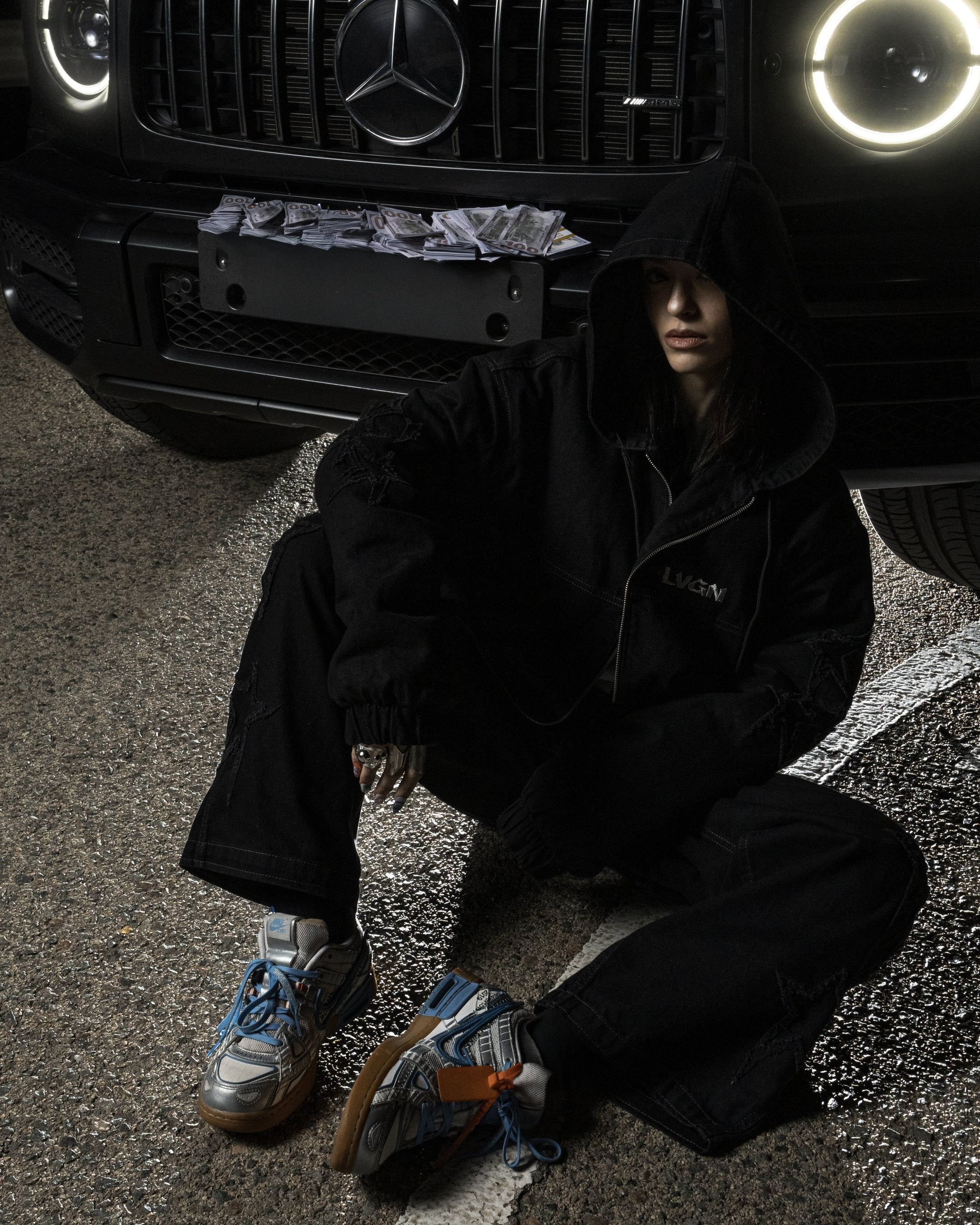 Black Star Trucker Jacket