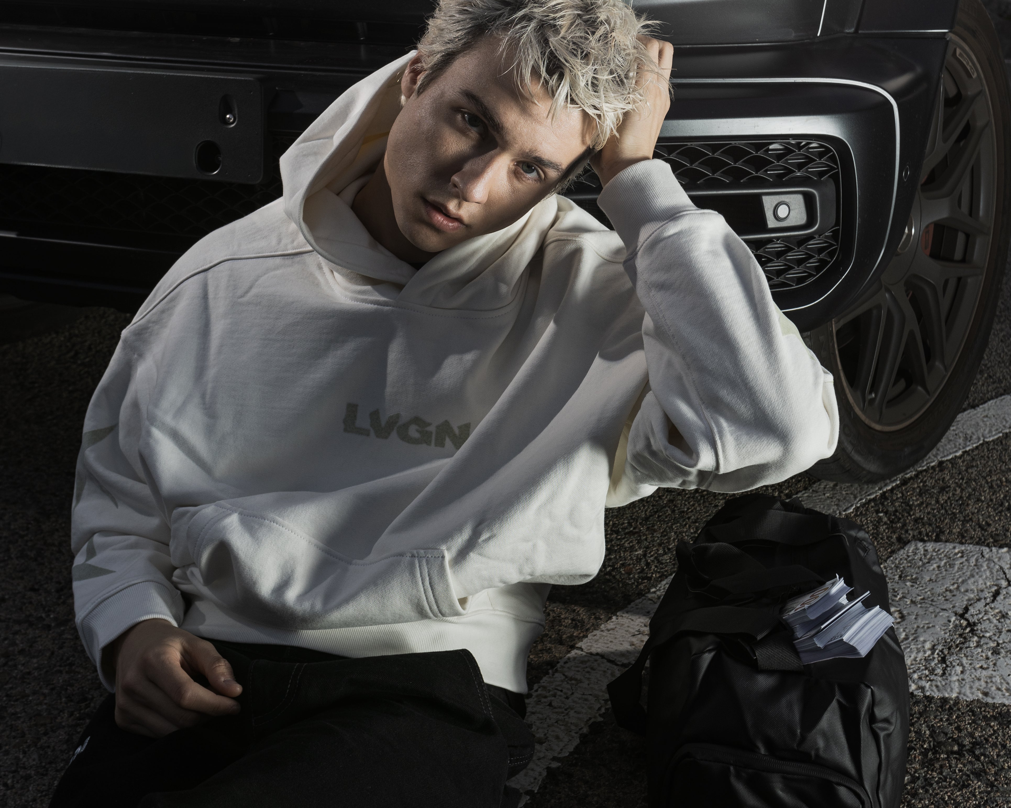 White Success Hoodie