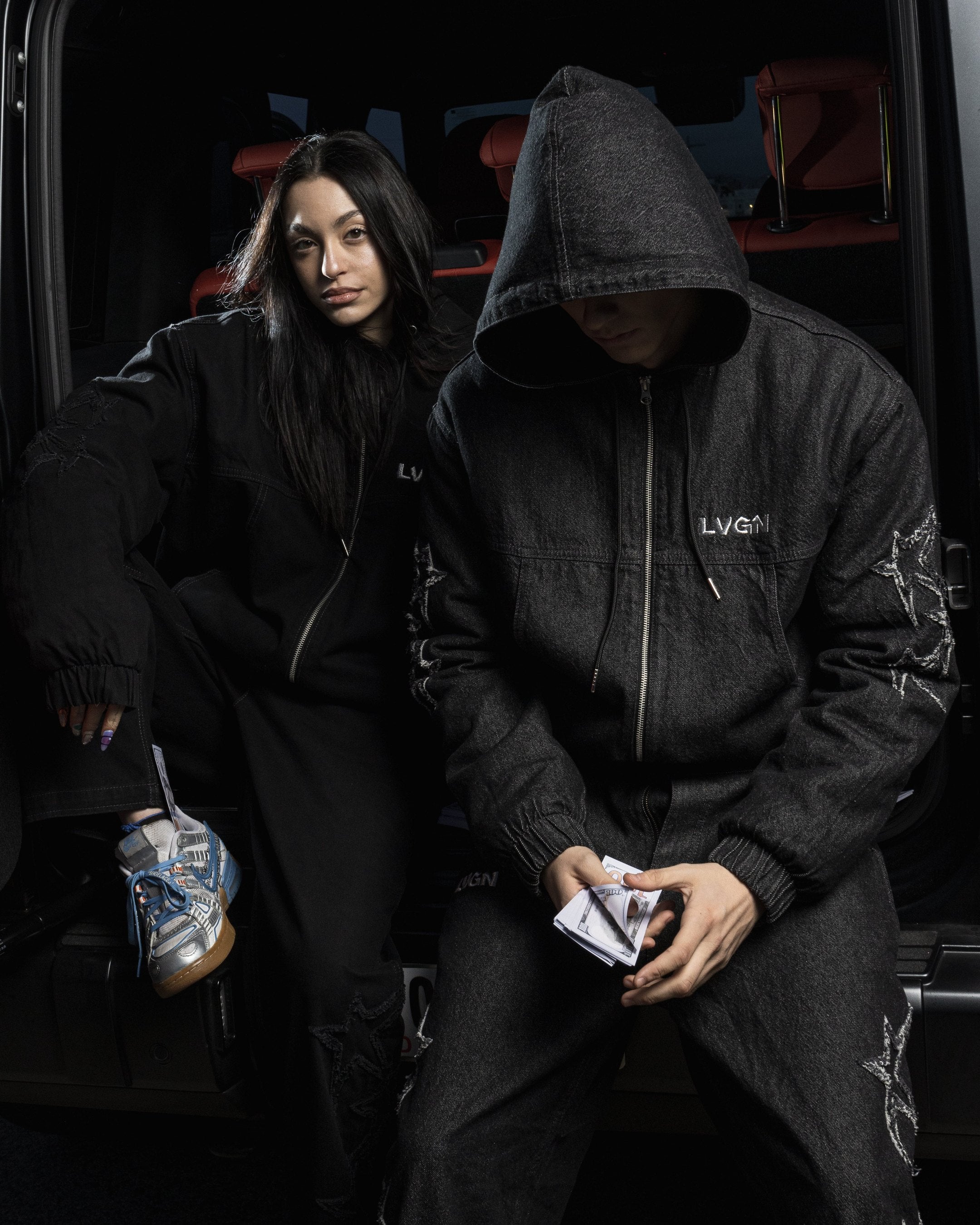 Black Star Trucker Jacket