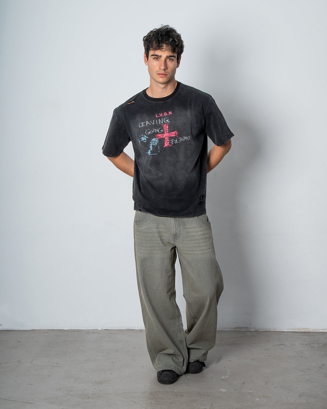SCRIPTURE TEE GREY