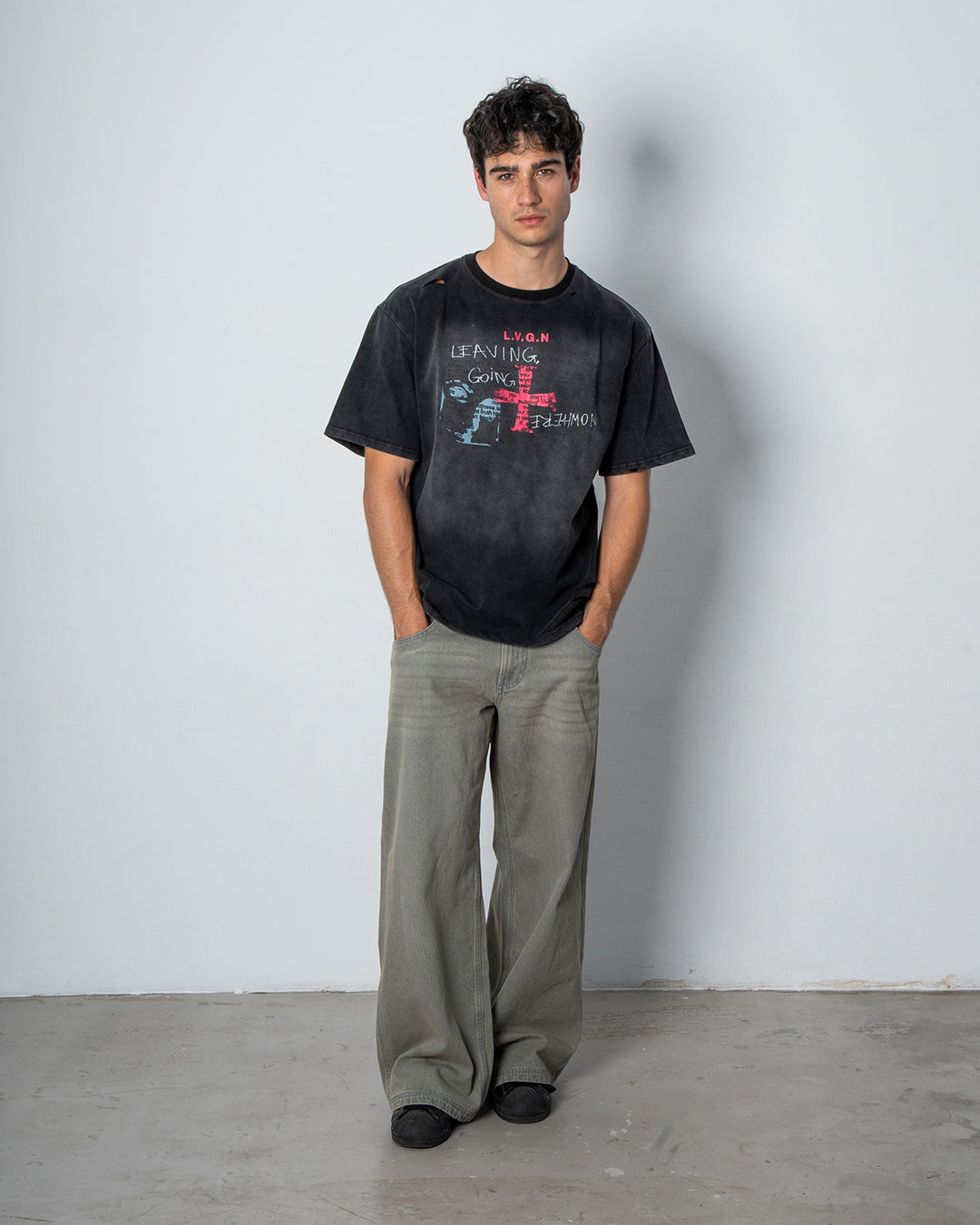 SCRIPTURE TEE GREY