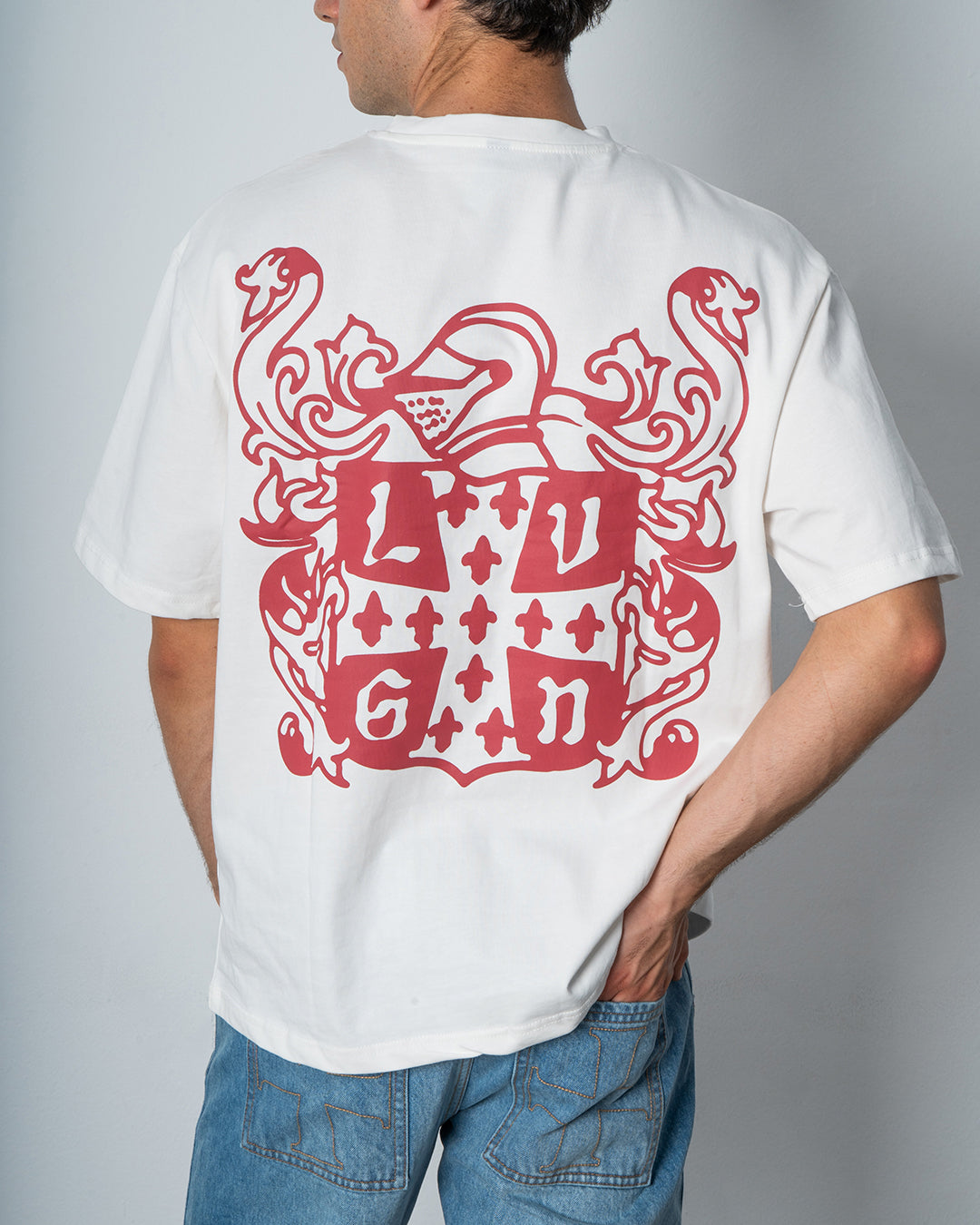 CREST TEE WHITE