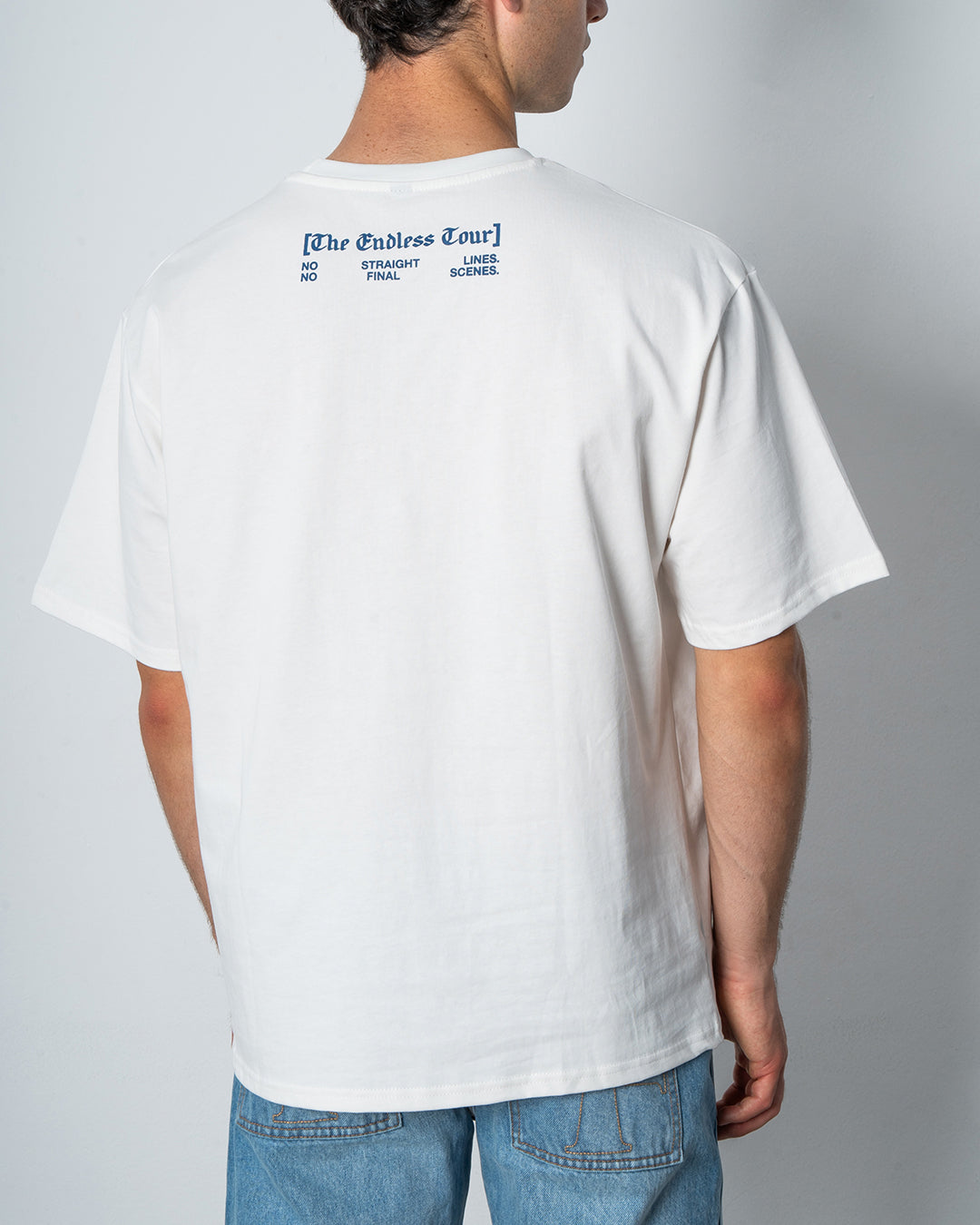 WHITE ENDLESS TEE
