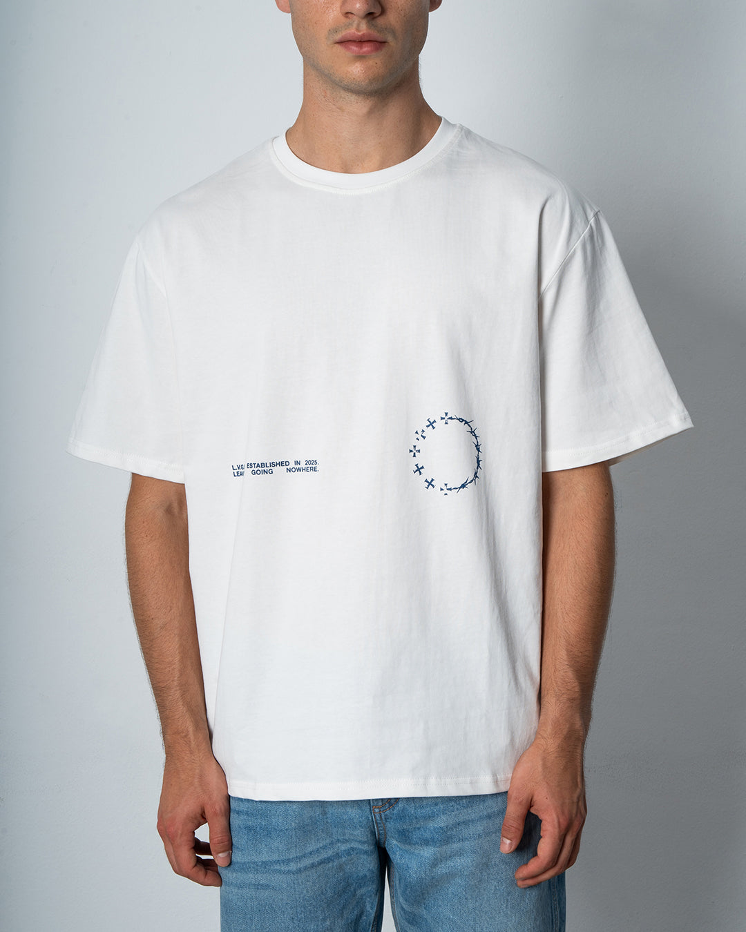 WHITE ENDLESS TEE