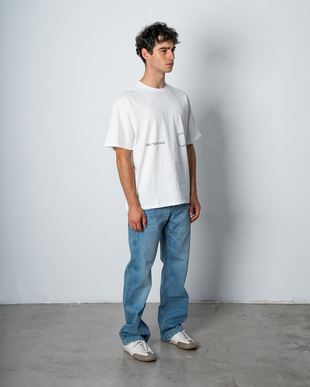 WHITE ENDLESS TEE