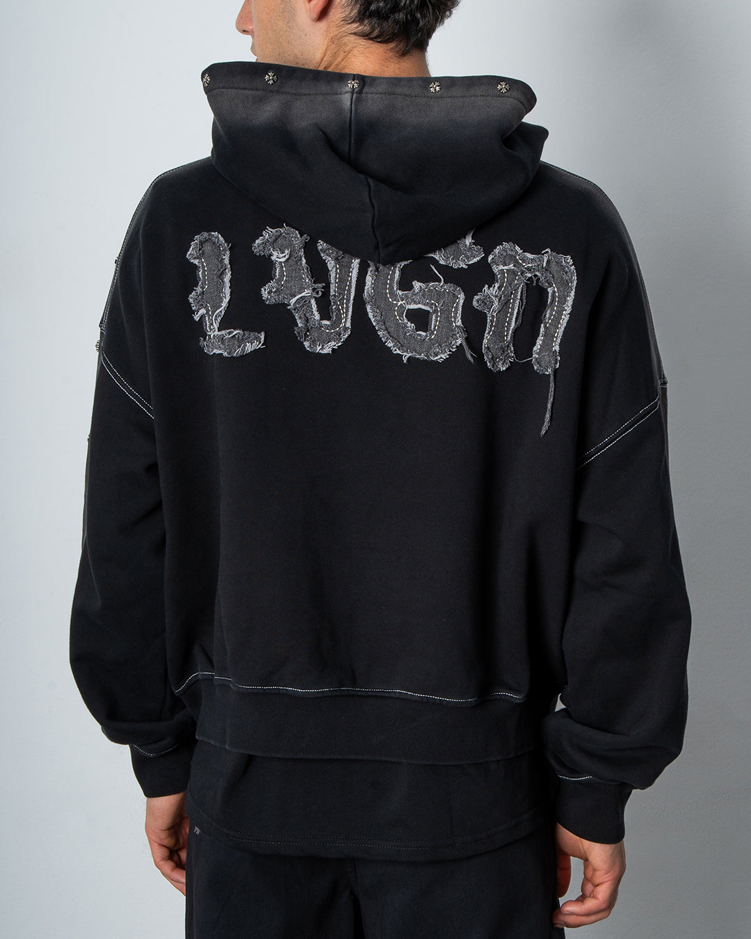 BLACK FADE HOODIE