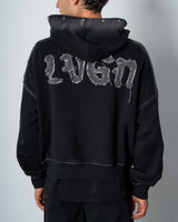 BLACK FADE HOODIE