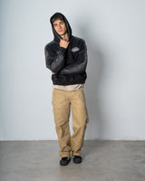 BLACK FADE HOODIE