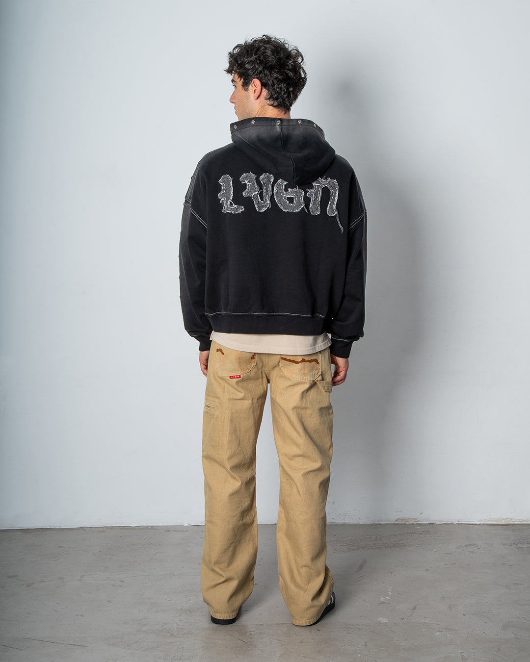 BLACK FADE HOODIE