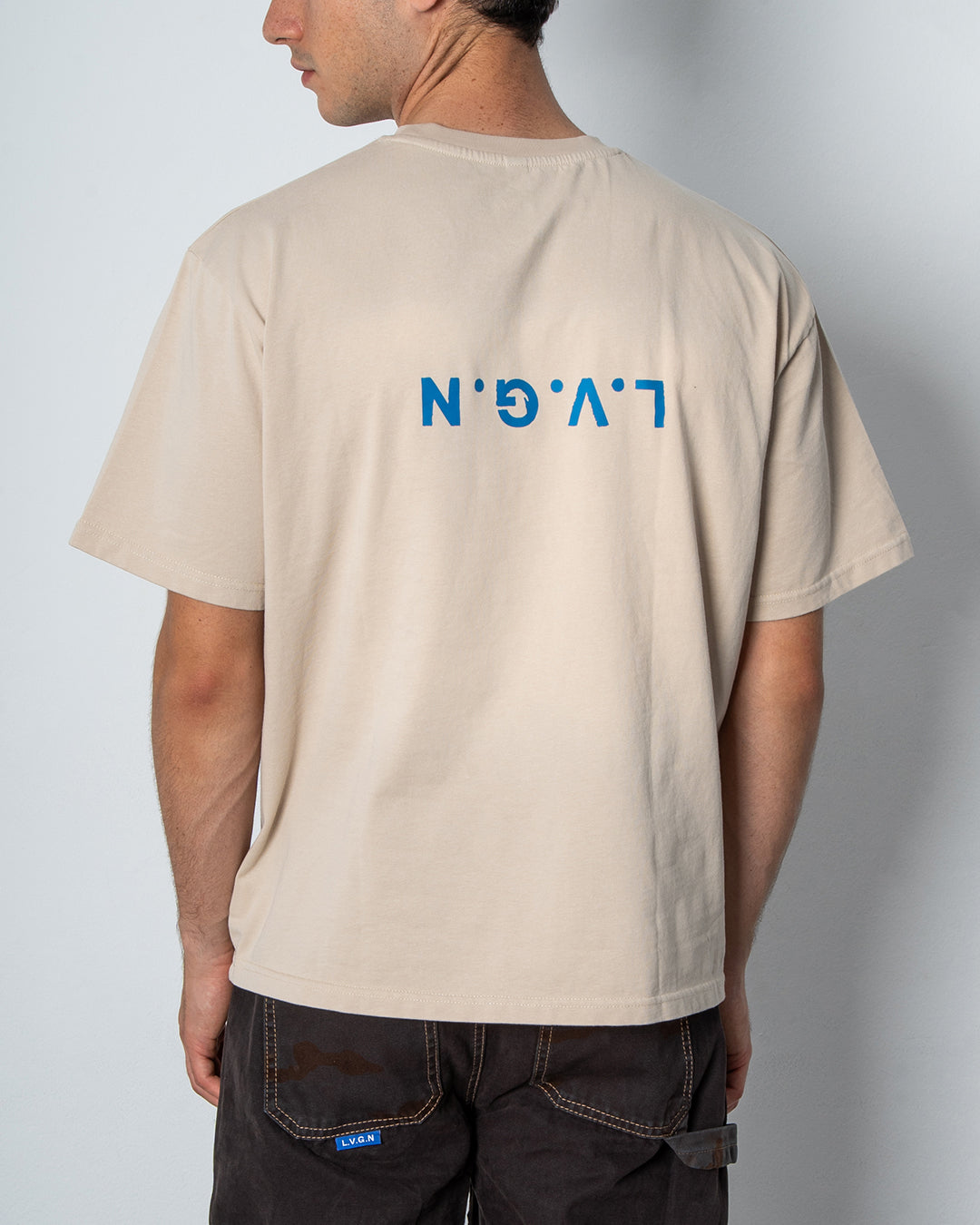SCRIPTURE TEE BEIGE