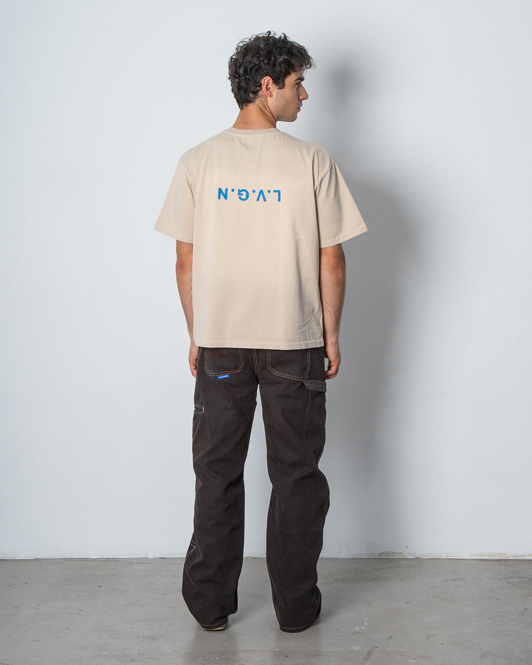 SCRIPTURE TEE BEIGE