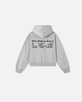 GREY ENDLESS HOODIE