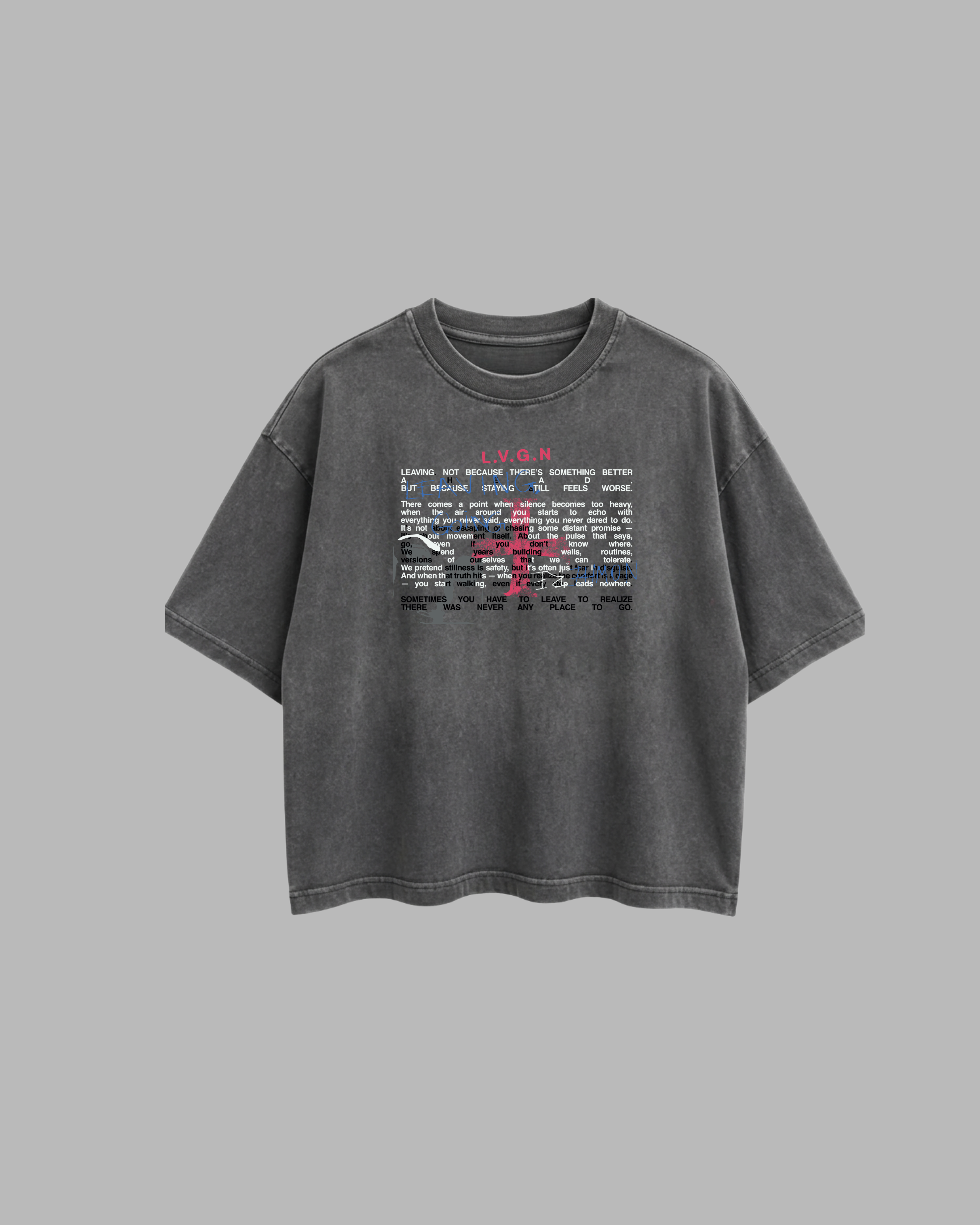 SCRIPTURE TEE GREY
