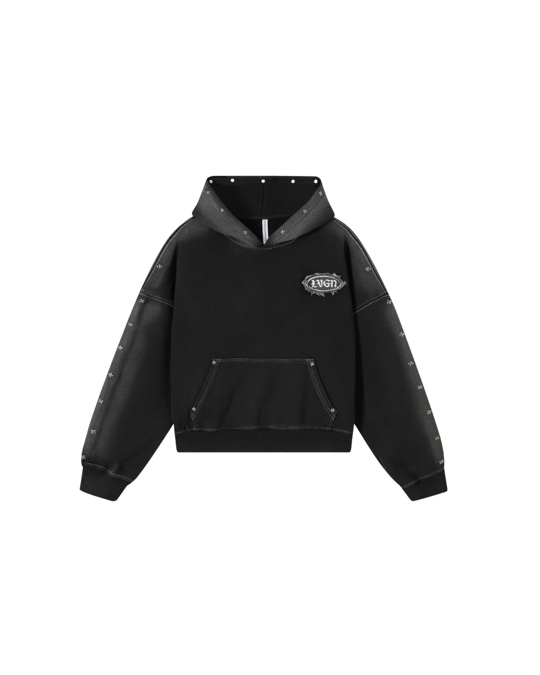 BLACK FADE HOODIE