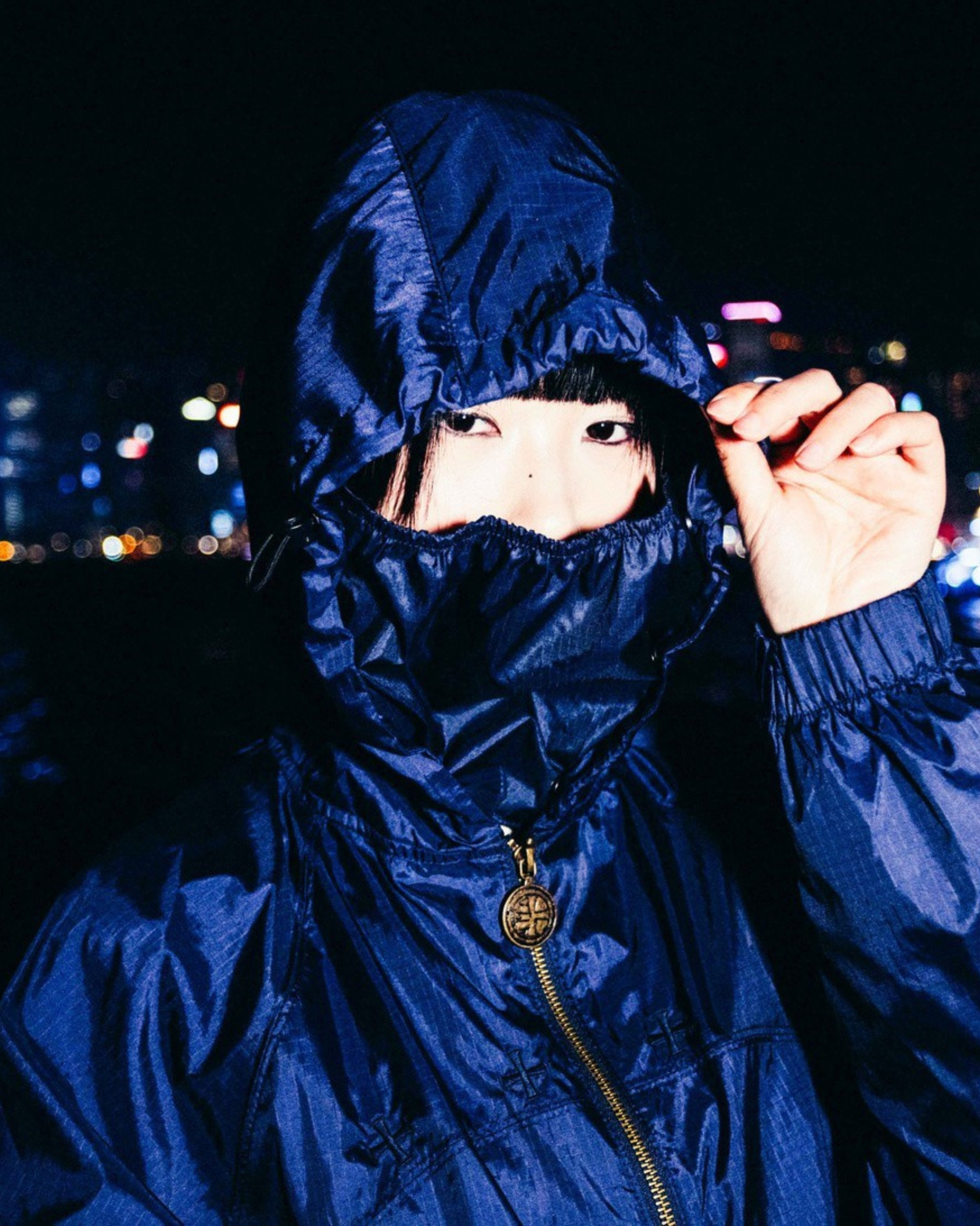 Navy Armour Windbreaker